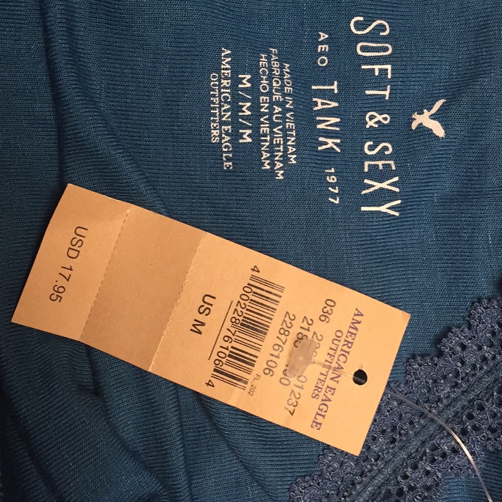 AE. NEW. Blue Cami w/ Tags